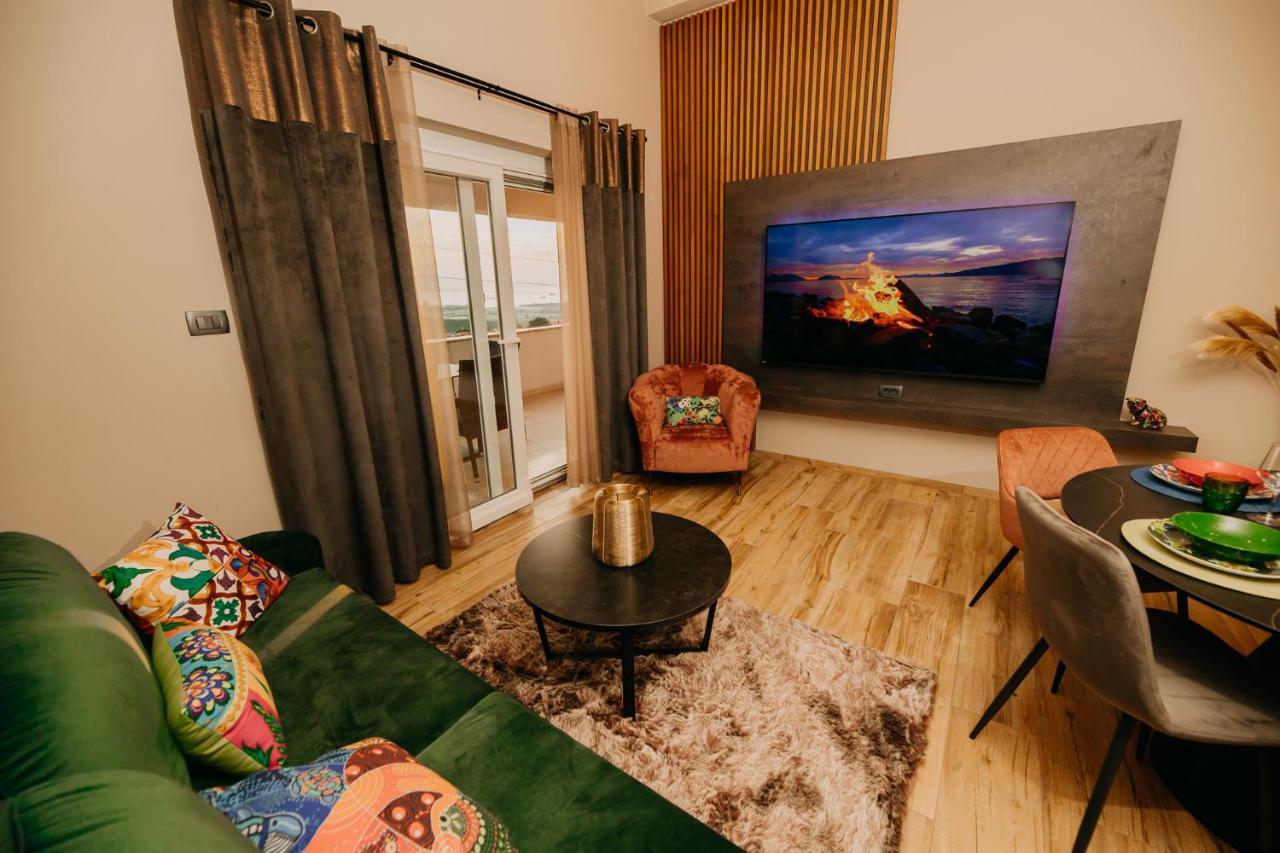 Villa Sunset Pool & Spa Apartments Zgornje Skofije Luaran gambar